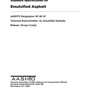 AASHTO M 140-18 pdf