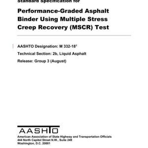 AASHTO M 332-18 pdf