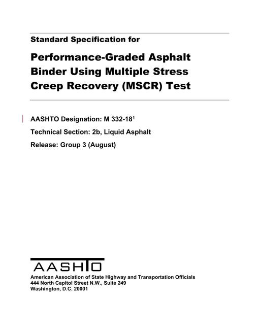 AASHTO M 332-18 pdf