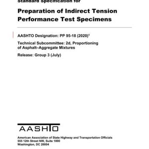 AASHTO PP 95-18 (2020) pdf