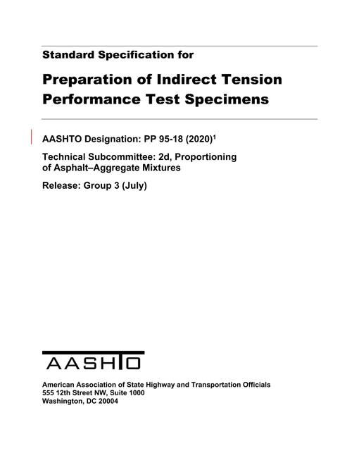 AASHTO PP 95-18 (2020) pdf