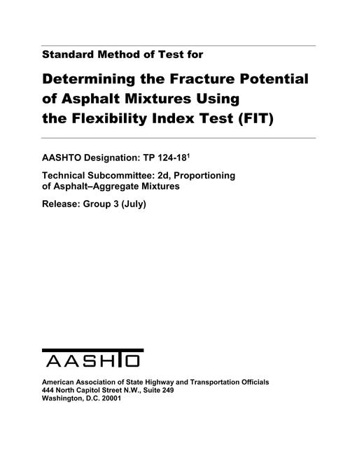 AASHTO TP 124-18 pdf