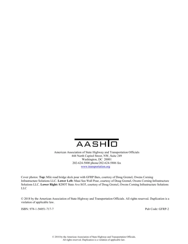 AASHTO GFRP-2B pdf