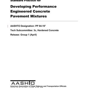 AASHTO PP 84-19 pdf