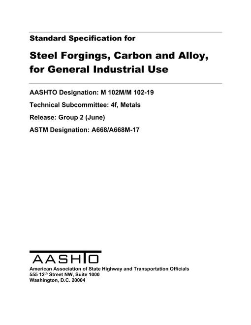 AASHTO M 102M/M 102-19 pdf