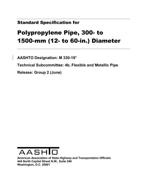 AASHTO M 330-19 pdf