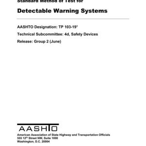 AASHTO TP 103-19 pdf