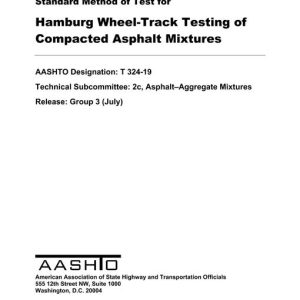 AASHTO T 324-19 pdf