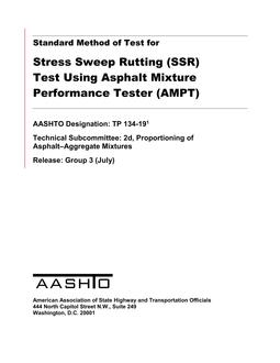 AASHTO TP 134-19 (2021) pdf