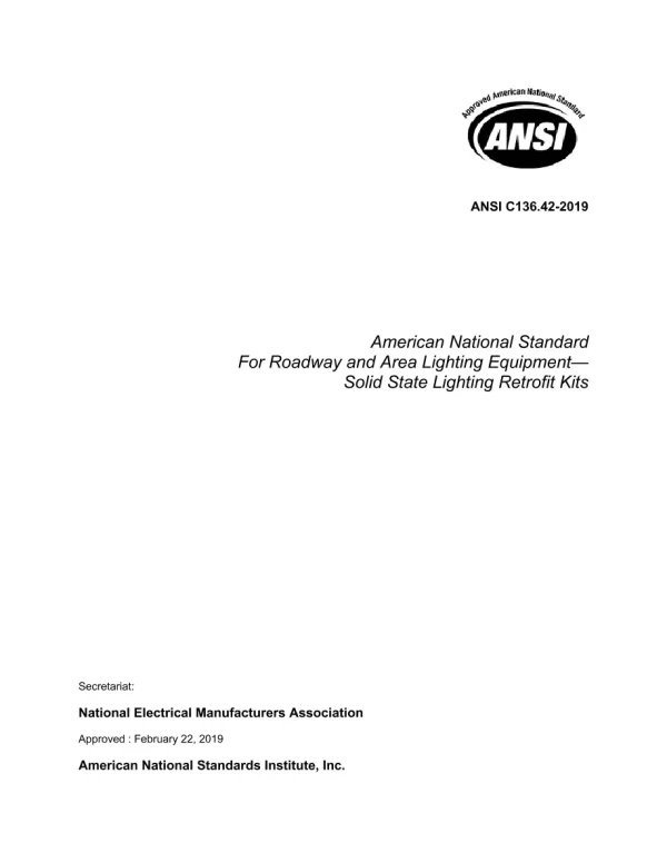 ANSI C136.42-2019 pdf