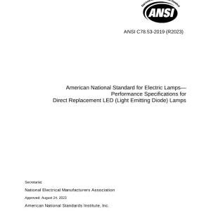 ANSI C78.53-2019 (R2023) pdf