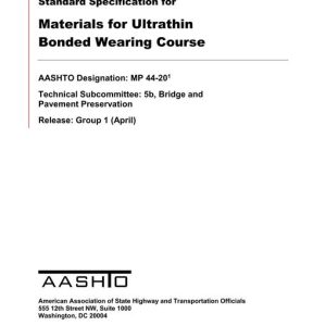 AASHTO MP 44-20 pdf