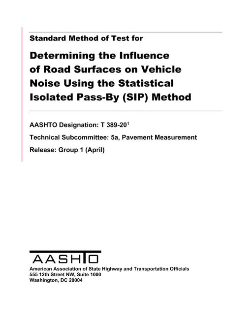 AASHTO T 389-20 pdf