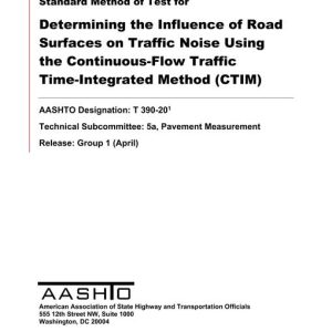 AASHTO T 390-20 pdf