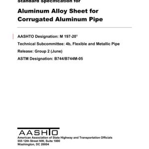 AASHTO M 197-20 pdf