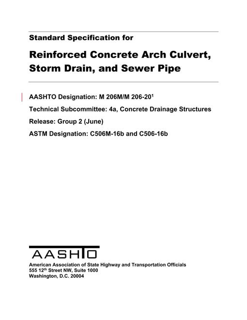 AASHTO M 206M/M 206-20 pdf