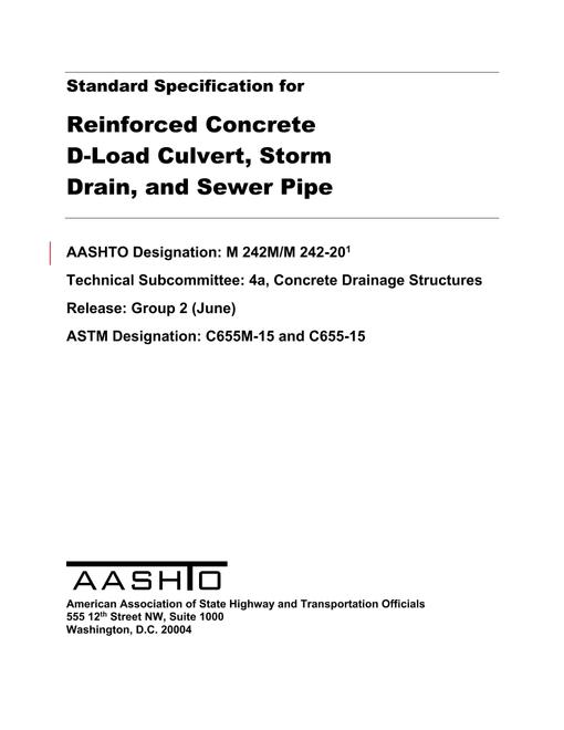 AASHTO M 242M/M 242-20 pdf