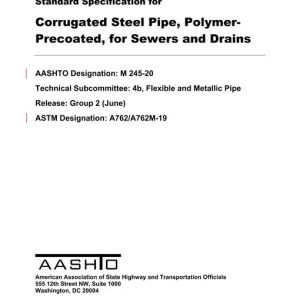 AASHTO M 245-20 pdf