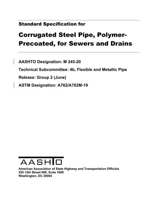 AASHTO M 245-20 pdf