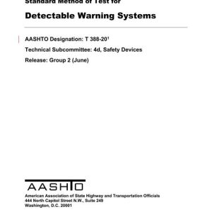 AASHTO T 388-20 pdf