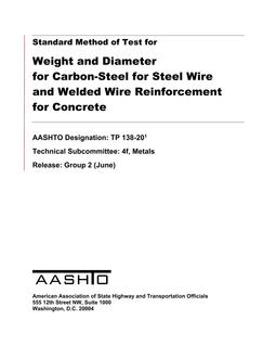 AASHTO TP 138-20 (2022) pdf