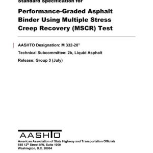 AASHTO M 332-20 pdf