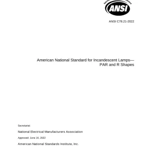 ANSI C78.21-2022 pdf