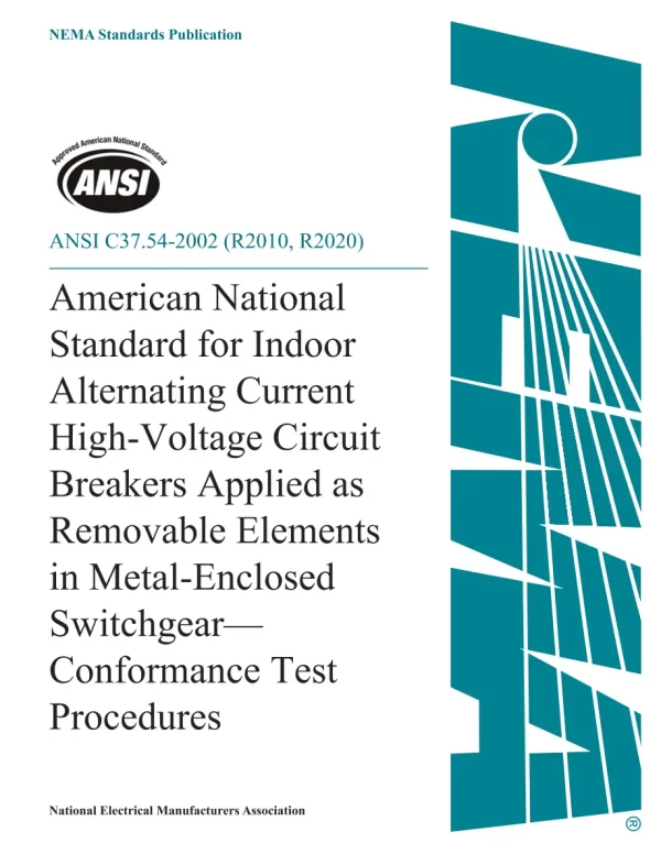 ANSI C37.54-2002 (R2010, R2020) pdf