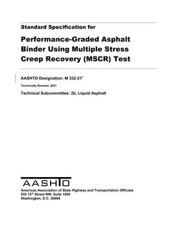 AASHTO M 332-21 pdf