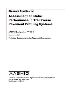 AASHTO PP 106-21 pdf