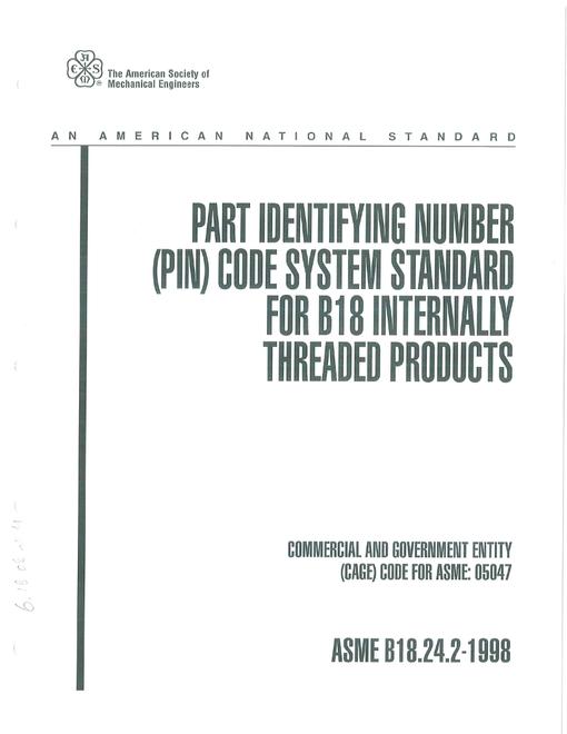 ASME B18.24.2-1998 pdf