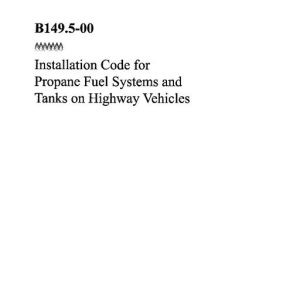 CSA B149.5-00 pdf