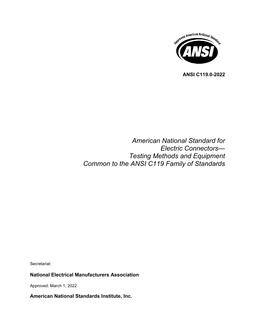 ANSI C119.0-2022 pdf