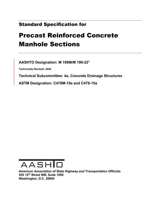 AASHTO M 199M/M 199-22 pdf