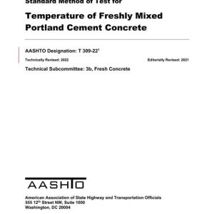 AASHTO T 309-22 pdf