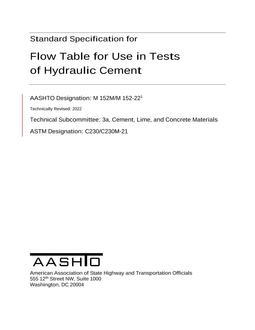 AASHTO M 152M/M 152-22 pdf