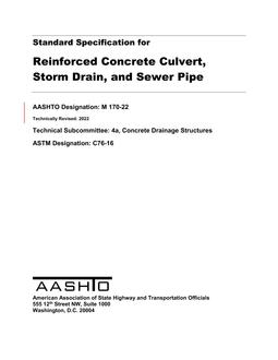 AASHTO M 170-22 pdf