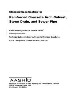 AASHTO M 206M/M 206-22 pdf