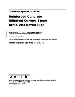 AASHTO M 207M/M 207-22 pdf