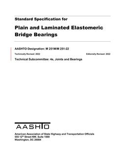 AASHTO M 251M/M 251-22 pdf