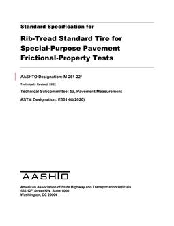 AASHTO M 261-22 pdf