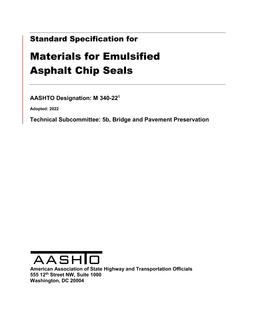 AASHTO M 340-22 pdf