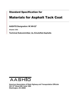 AASHTO M 349-22 pdf