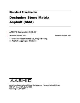 AASHTO R 46-22 pdf