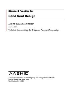 AASHTO R 106-22 pdf