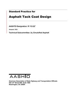 AASHTO R 112-22 pdf