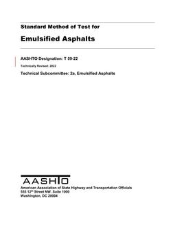 AASHTO T 59-22 pdf