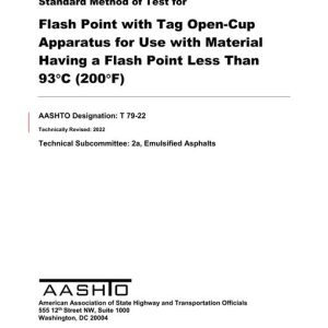 AASHTO T 79-22 pdf