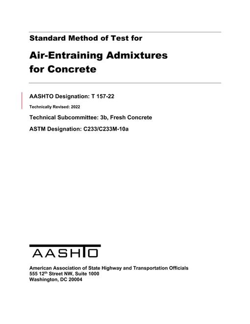 AASHTO T 157-22 pdf