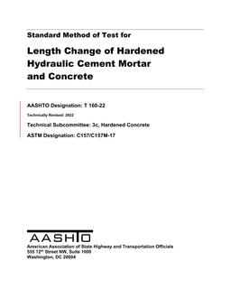 AASHTO T 160-22 pdf